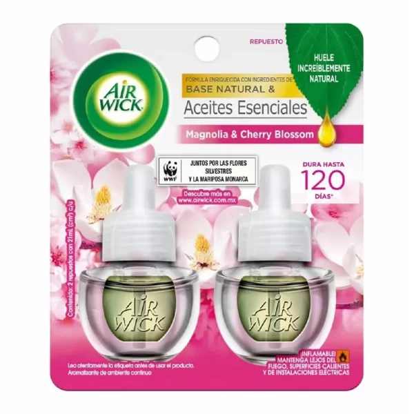 REPUESTO C/2  AIRWICK ACEITES MAGNOLIA/C