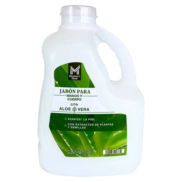 JABON 5.68 LITROS MANOS/CUERPO ALOE VERA