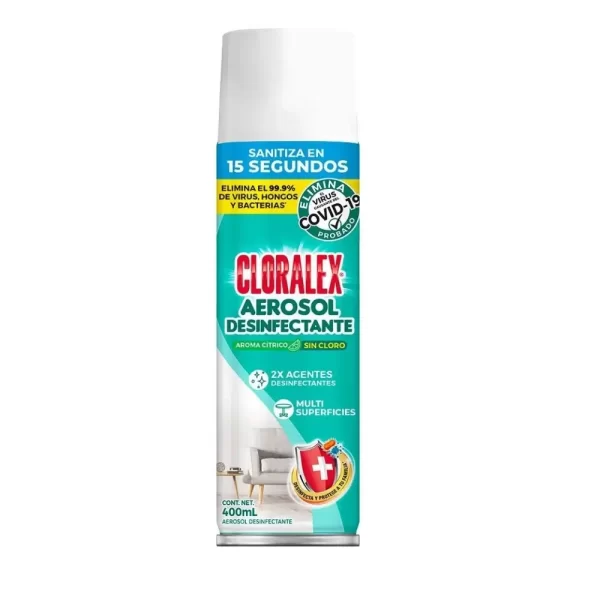 DESINFECTANTE 400 ML CLORALEX  SPRAY
