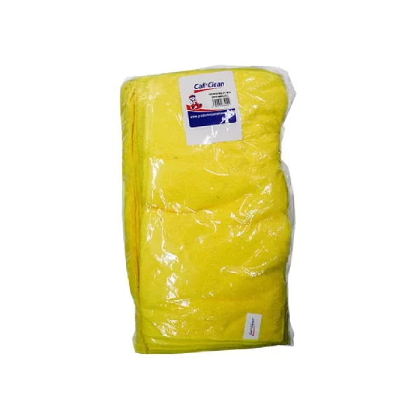 TOALLA MICROFIBRA AMARILLA CALICLEAN PIE
