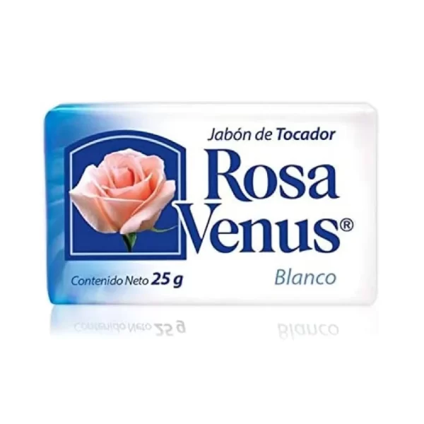 JABON 25 GRS ROSA VENUS BARRA