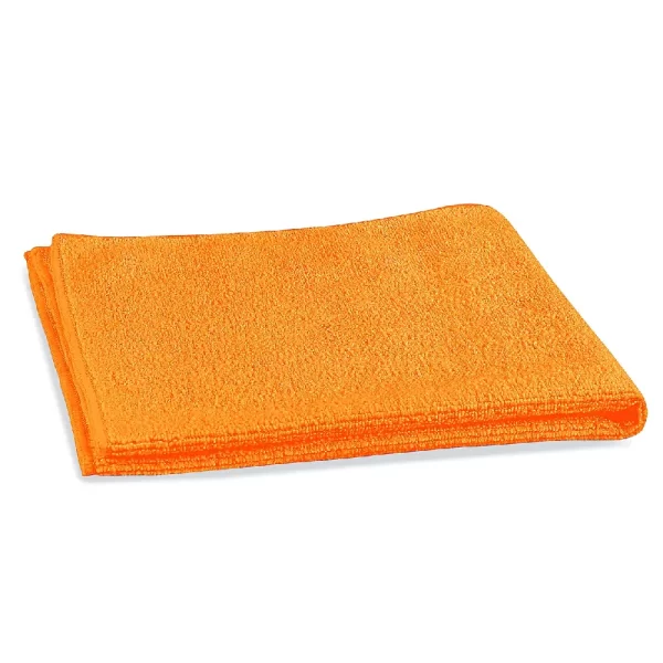 TOALLA MICROFIBRA NARANJA CALICLEAN