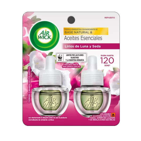 REPUESTO C/2 AIRWICK ACEITES LIRIOS DE S