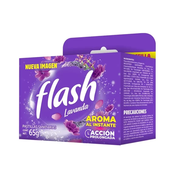 PASTILLA 65 GRS C/CANASTA FLASH SANITARI