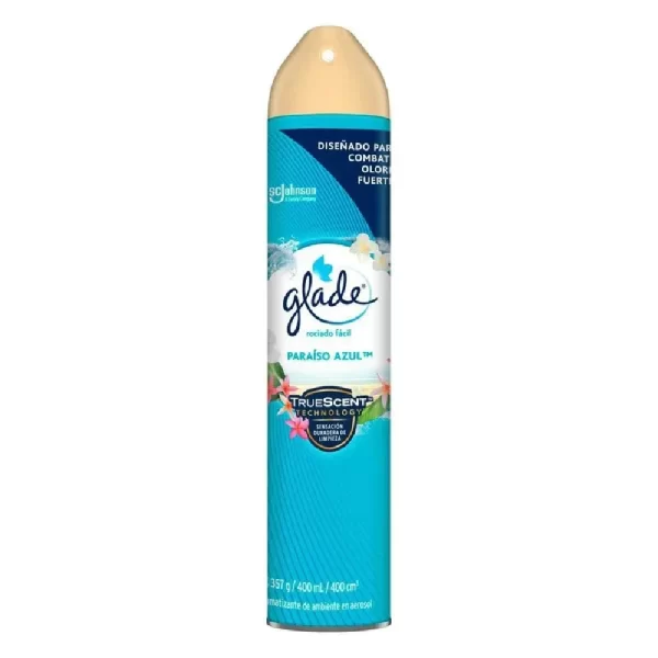 AROMATIZANTE GLADE 400 ML PARAISO AZUL