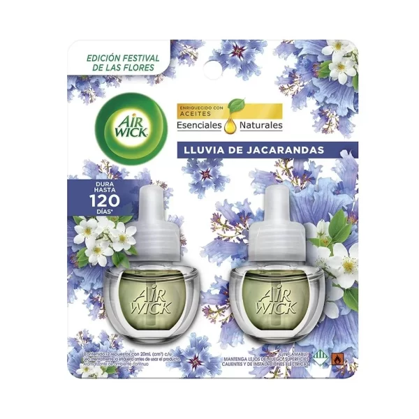 REPUESTO C/2 AIRWICK ACEITES LLUVIA JACA