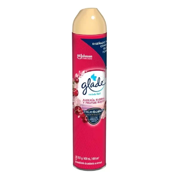 AROMATIZANTE GLADE 400 ML FRUTOS ROJOS