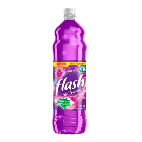LIMPIADOR 1. LITRO FLASH DIFERENTES AROM