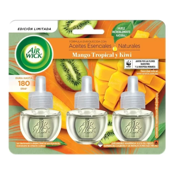 REPUESTO C/3 AIRWICK ACEITES MANGO/MAGNO